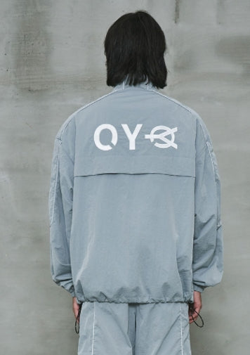オーワイ(OY) 	U REFLECTIVE TRACK JACKET-GREY