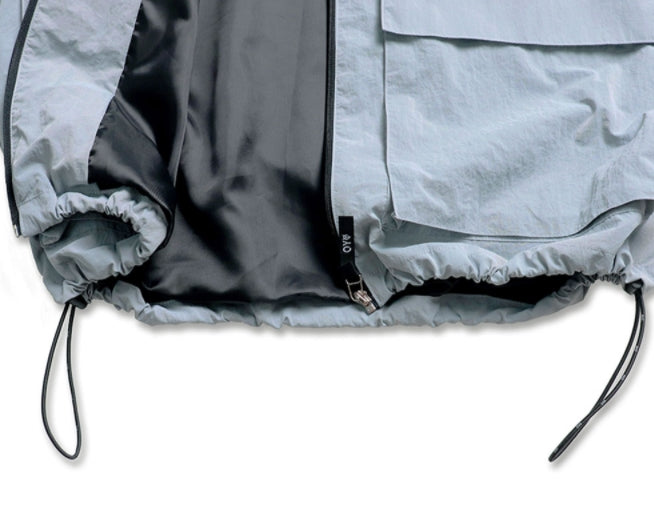 オーワイ(OY) 	U REFLECTIVE TRACK JACKET-GREY