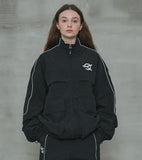 オーワイ(OY) 	U REFLECTIVE TRACK JACKET-BLACK