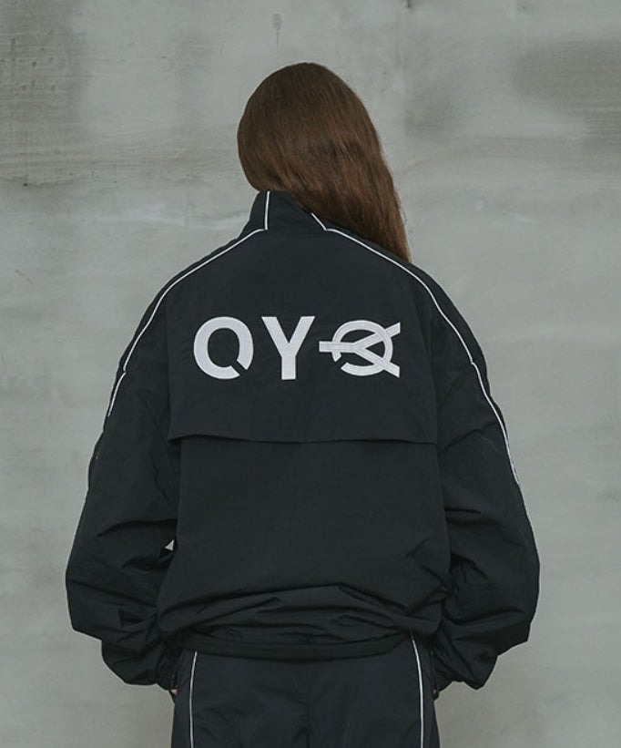 オーワイ(OY) 	U REFLECTIVE TRACK JACKET-BLACK