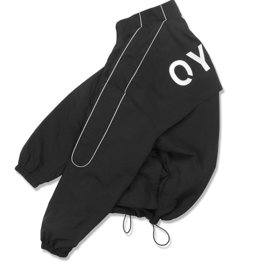オーワイ(OY) 	U REFLECTIVE TRACK JACKET-BLACK