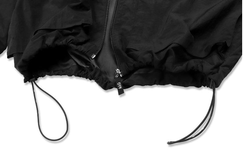 オーワイ(OY) 	U REFLECTIVE TRACK JACKET-BLACK