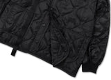 オーワイ(OY) 	PAINTING LOGO QUILTING JACKET-BLACK