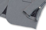 オーワイ(OY) OVERSIZE SINGLE BLAZER-GREY