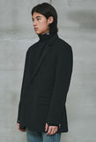 オーワイ(OY) 	OVERSIZE SINGLE BLAZER-BLACK