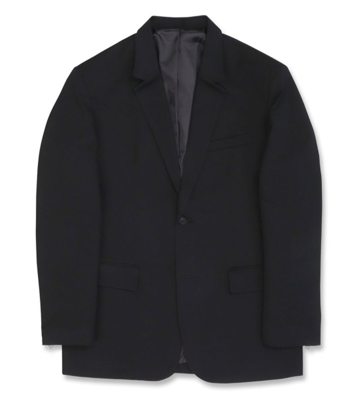 オーワイ(OY) 	OVERSIZE SINGLE BLAZER-BLACK
