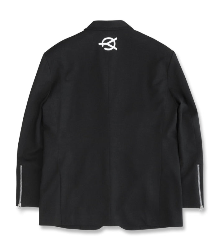 オーワイ(OY) 	OVERSIZE SINGLE BLAZER-BLACK