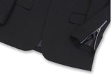 オーワイ(OY) 	OVERSIZE SINGLE BLAZER-BLACK