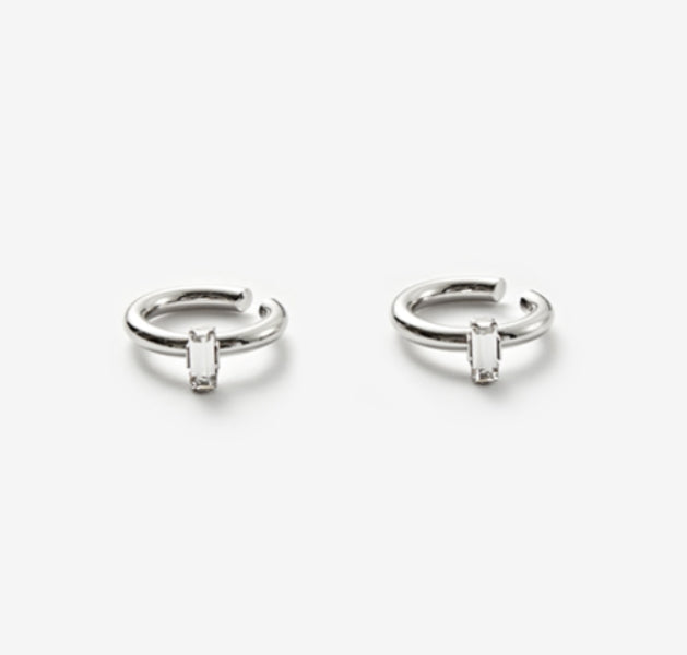 MONDAY EDITION(マンデイエディション) Tiny Cristal Cuff Or Knuckle Ring Set