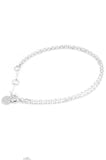 MONDAY EDITION(マンデイエディション)  double chain silver bracelet