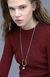 MONDAY EDITION(マンデイエディション) Bold Drop and Link Long Necklace