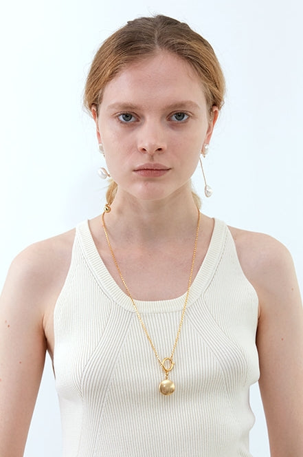MONDAY EDITION(マンデイエディション) Loket Long Necklace