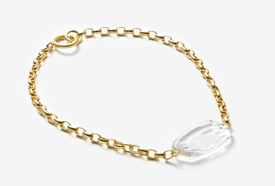 MONDAY EDITION(マンデイエディション)  Ugly Glass Chain Choker