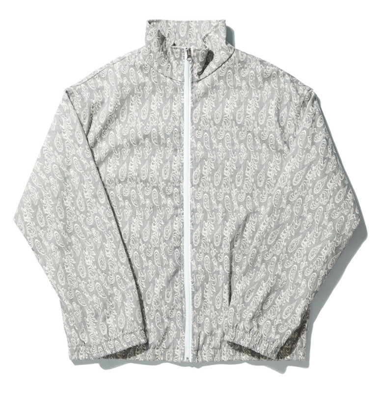 NOMANUAL(ノーマニュアル) PAISLEY TRACK TOP - BLACK