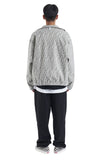 NOMANUAL(ノーマニュアル) PAISLEY TRACK TOP - BLACK
