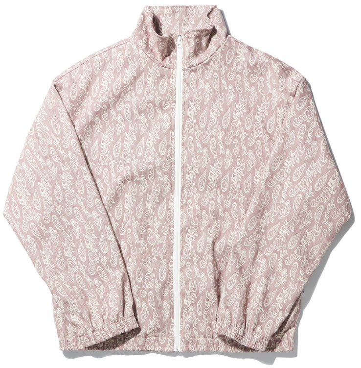 NOMANUAL(ノーマニュアル) PAISLEY TRACK TOP - RED