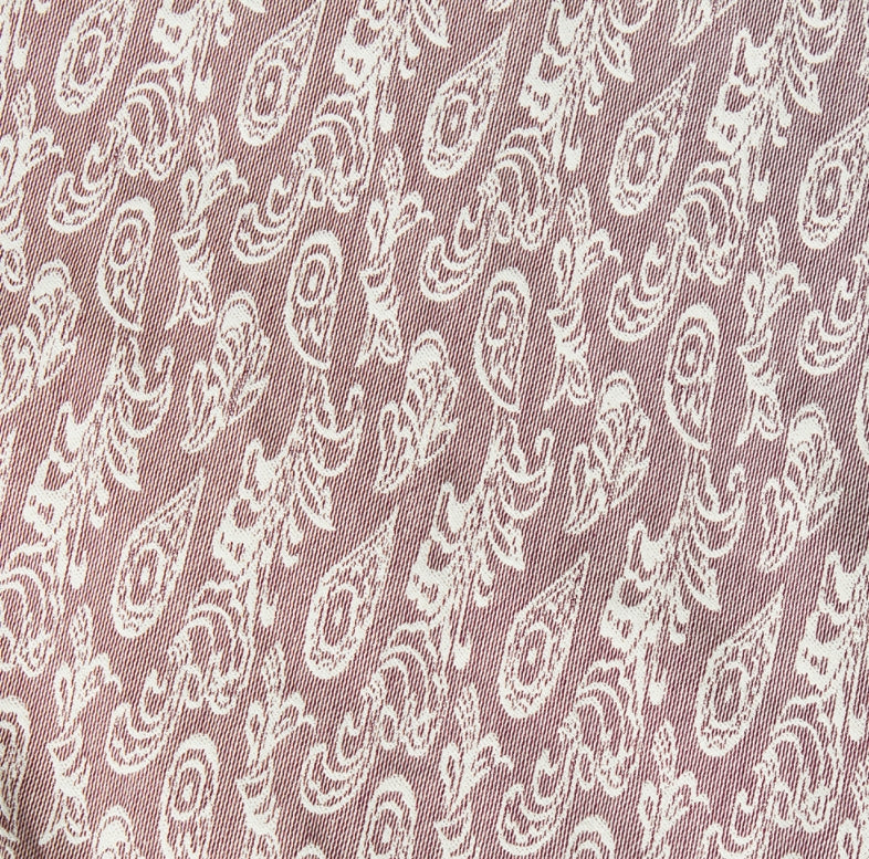 NOMANUAL(ノーマニュアル) PAISLEY TRACK TOP - RED