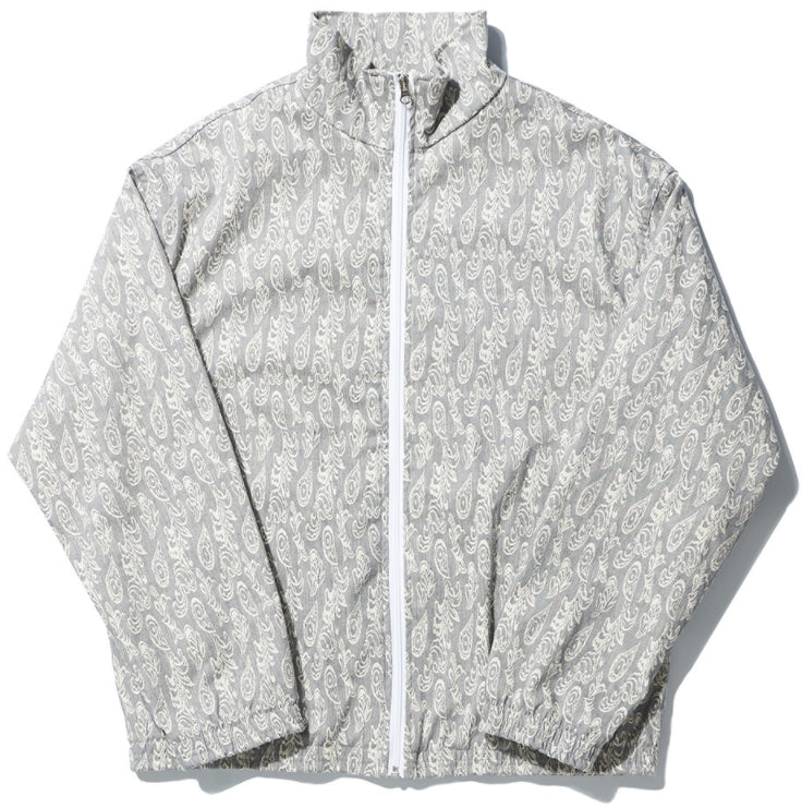 NOMANUAL(ノーマニュアル) PAISLEY TRACK TOP - NAVY