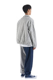 NOMANUAL(ノーマニュアル) PAISLEY TRACK TOP - NAVY