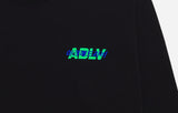 アクメドラビ(acme' de la vie) ADLV HANGUL LOGO LONG SLEEVE T-SHIRT BLACK
