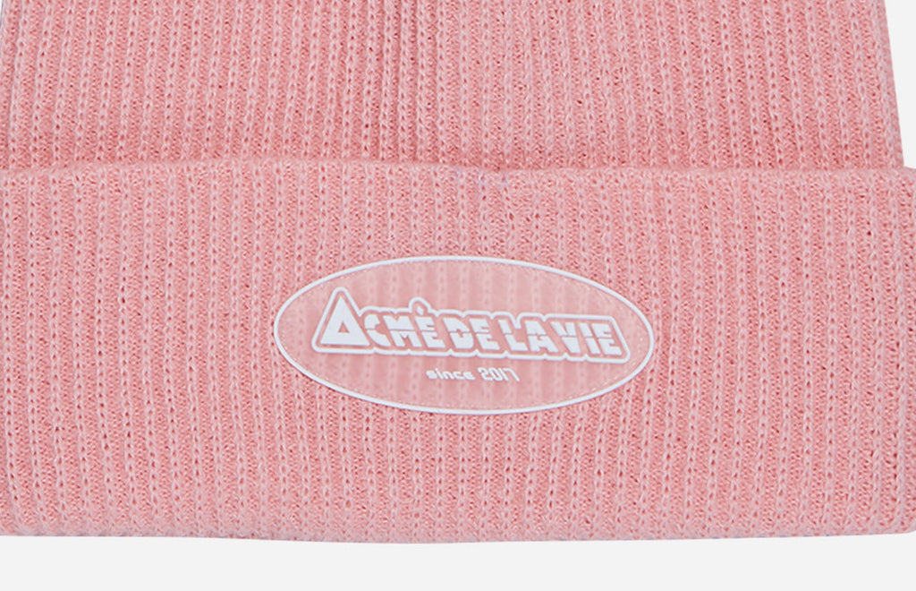 アクメドラビ(acme' de la vie) ADLV SPORTY LOGO SHORT BEANIE PINK