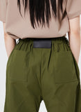 イーエスシースタジオ(ESC STUDIO)   Slit training pants (khaki)
