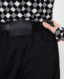 イーエスシースタジオ(ESC STUDIO)   Slit training pants (black)
