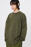 イーエスシースタジオ(ESC STUDIO)  ESC long sleeves (khaki)