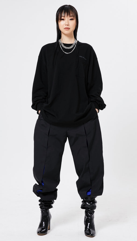 イーエスシースタジオ(ESC STUDIO)  ESC long sleeves (black)