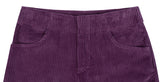 ロマンティッククラウン(ROMANTIC CROWN) WOMANS CORDUROY BUTTON PANTS_PURPLE