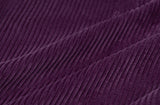 ロマンティッククラウン(ROMANTIC CROWN) WOMANS CORDUROY BUTTON PANTS_PURPLE