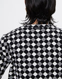 イーエスシースタジオ(ESC STUDIO)  Slit long sleeves (check)