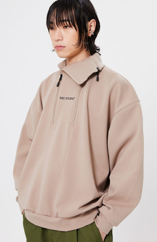 イーエスシースタジオ(ESC STUDIO)   Zipper pola MTM (beige)