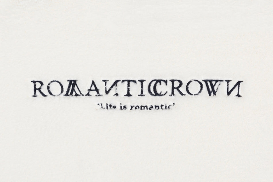 ロマンティッククラウン(ROMANTIC CROWN) WOMANS FLEECE HOODIE ZIP UP_OATMEAL