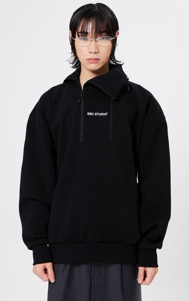 イーエスシースタジオ(ESC STUDIO)    Zipper pola MTM (black)