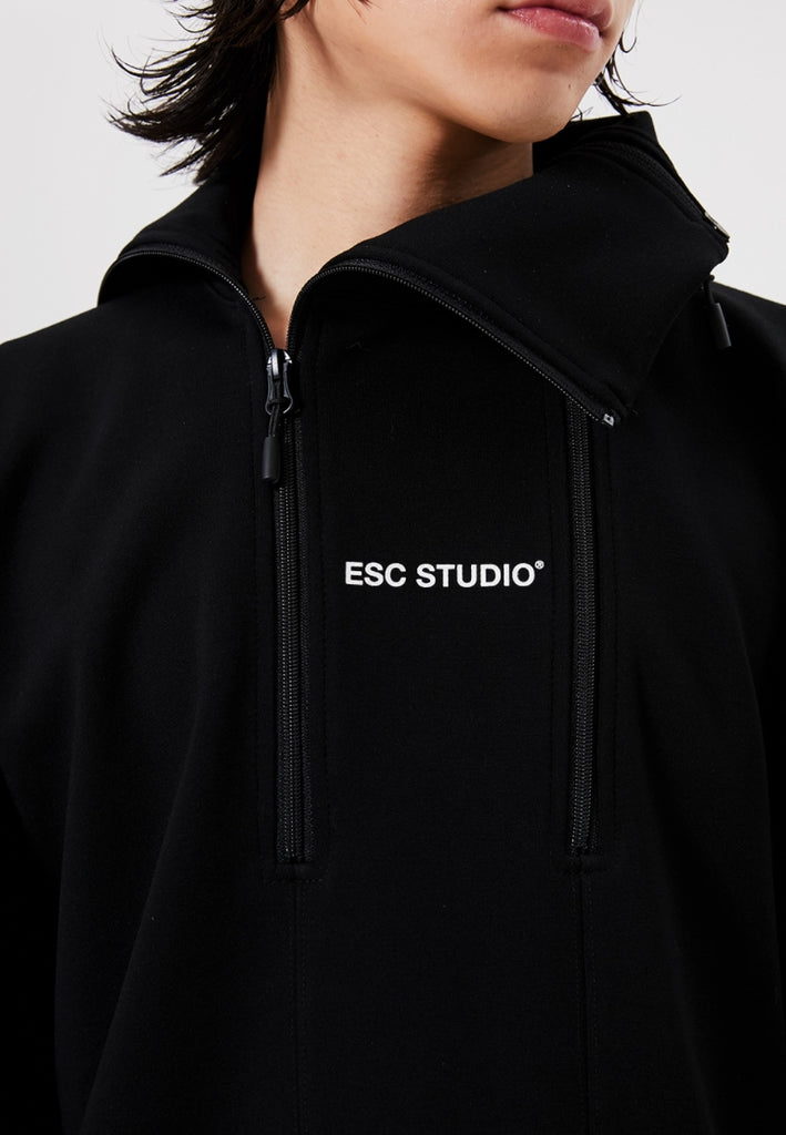 イーエスシースタジオ(ESC STUDIO)    Zipper pola MTM (black)