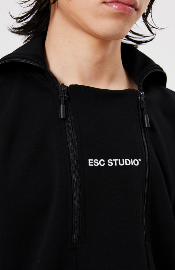 イーエスシースタジオ(ESC STUDIO)    Zipper pola MTM (black)