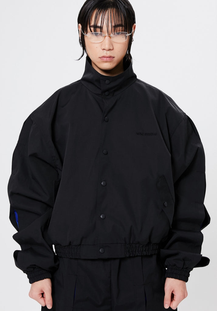イーエスシースタジオ(ESC STUDIO)   Slit blouson (black)