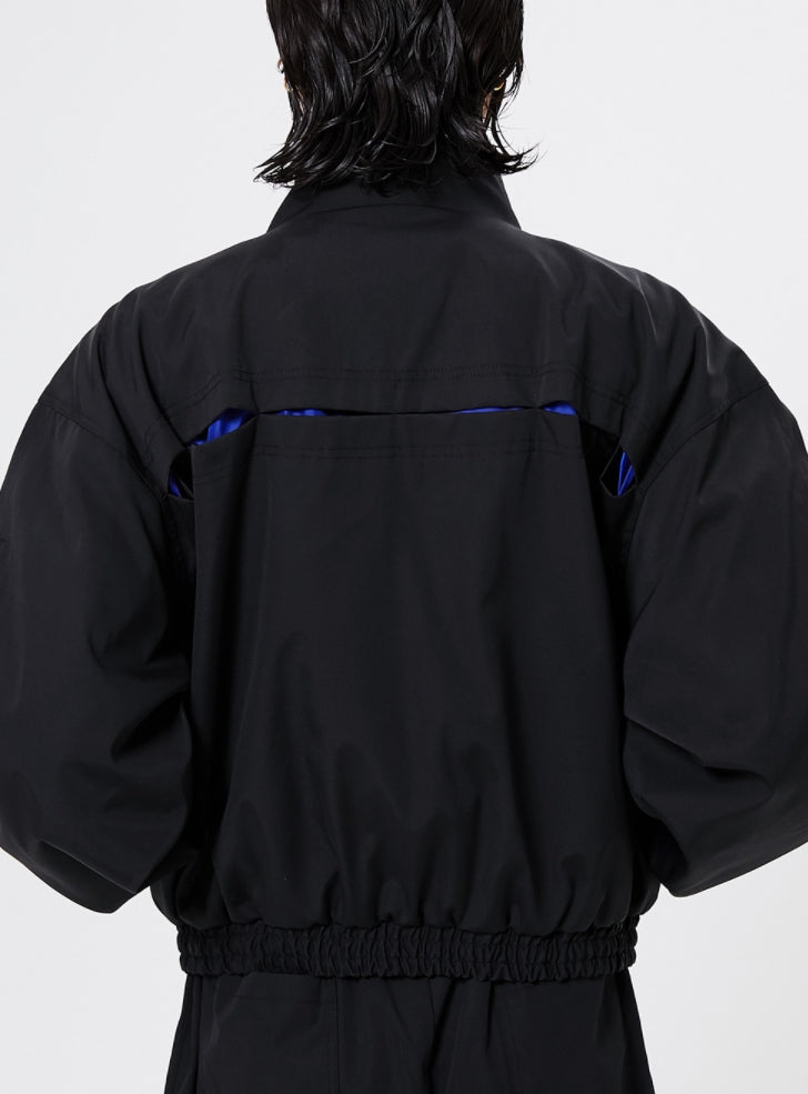 イーエスシースタジオ(ESC STUDIO)   Slit blouson (black)