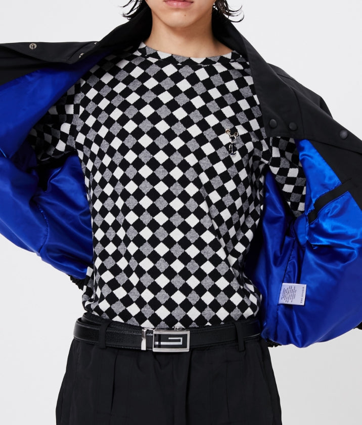 イーエスシースタジオ(ESC STUDIO)   Slit blouson (black)