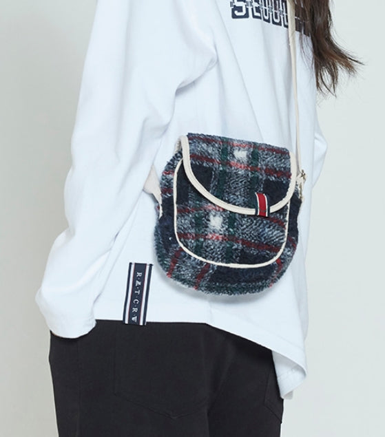 ロマンティッククラウン(ROMANTIC CROWN) MINIMAL CROSS BAG_NAVY