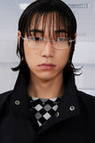 イーエスシースタジオ(ESC STUDIO)   Slit blouson (black)