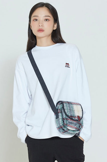 ロマンティッククラウン(ROMANTIC CROWN) MINIMAL CROSS BAG_OATMEAL