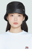 ロマンティッククラウン(ROMANTIC CROWN) LAUREL LOGO BUCKET HAT_BLACK
