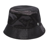 ロマンティッククラウン(ROMANTIC CROWN) LAUREL LOGO BUCKET HAT_BLACK