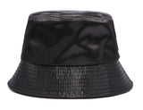 ロマンティッククラウン(ROMANTIC CROWN) LAUREL LOGO BUCKET HAT_BLACK