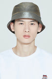 ロマンティッククラウン(ROMANTIC CROWN) LAUREL LOGO BUCKET HAT_KHAKI