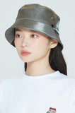 ロマンティッククラウン(ROMANTIC CROWN) LAUREL LOGO BUCKET HAT_KHAKI