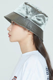 ロマンティッククラウン(ROMANTIC CROWN) LAUREL LOGO BUCKET HAT_KHAKI