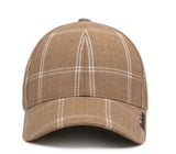 ベドインベド(BADINBAD) PLAIN LOGO CHECK CAP_BROWN
